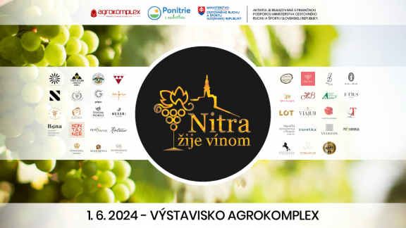 Nitra žije vínom banner 2024 update