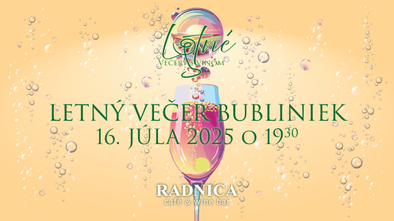 Letný večer bubliniek