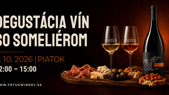 Frtus winery Degustácia vín so someliérom