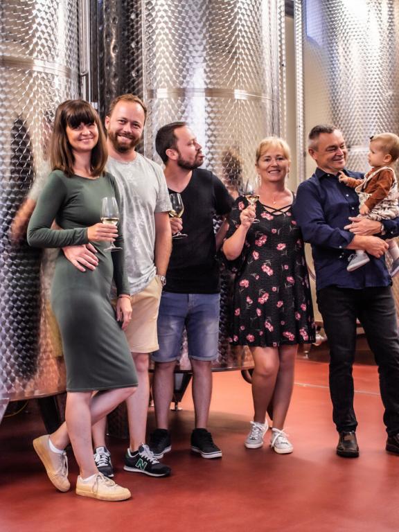 Vinárstvo Berta - nerezová pivnica