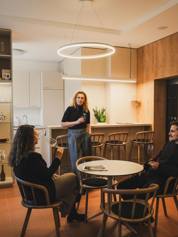 Malokarpatský salón vín - degustačná miestnosť