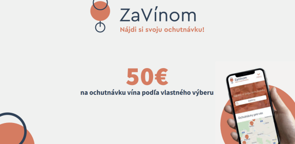 Poukážka 50 € na degustáciu vína
