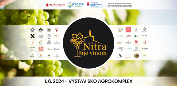 Nitra žije vínom banner 2024