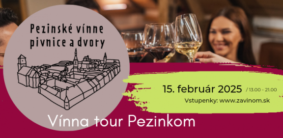 Pezinské vínne pivnice 2025 - slovenská verzia