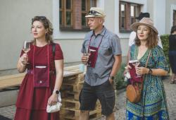 Pekné víno s rozhľadom, prichádzajúci milovníci vína