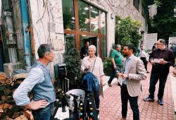 Festiwine - ochutnávka v exteriéri hotela